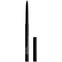 Black retractable eyeliner pencil with pointed tip and removable cap, labeled "Wet 'n Wild Breakup Proof."
