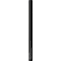 Black Wet 'n Wild liquid eyeliner pen with sleek design and ultra-fine tip, 0.9 ml capacity.