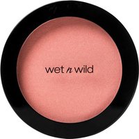 Wet 'n Wild Color Icon Blush in Pinch Me Pink, round compact with black rim and soft pink powder.