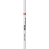 Wet 'n Wild Perfect Pout Lip Liner Stain, white pencil with pink band and black text, 0.5 g size.