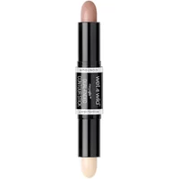 Dual-ended contour stick with black casing, featuring light and medium shades by Wet N Wild.