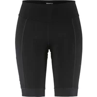 Black women's thigh-high boots Craft Endur C3 with sleek design and textured finish.