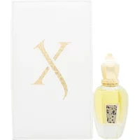 Xerjoff 17/17 Symphonium Eau De Parfum 50ml, gold-capped bottle with ornate design, next to white box with gold logo.
