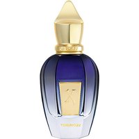 Blue and gold Xerjoff Torino 22 Eau de Parfum bottle with a pointed cap and gold label, 50 ml unisex fragrance.