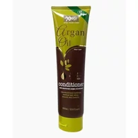 Green and brown Xpel Hair Care Argan Oil Conditioner tube, 300ml, with leaf design and gold accents.