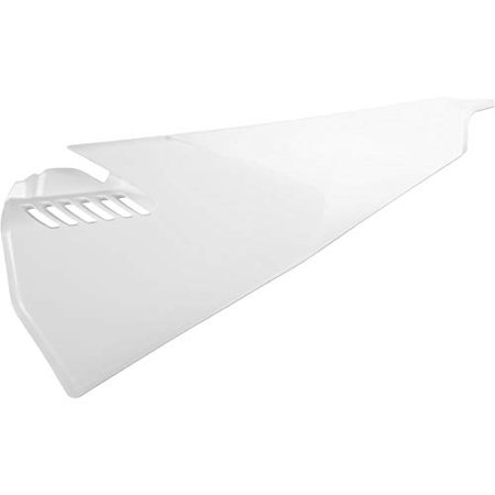 Acerbis Vented Air Box Cover in off-white, featuring a sleek design with ventilation slots, specifically designed for Husqvarna FE/TE models from 2020 to 2023.