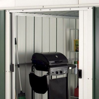 10' x 10' Yardmaster Green Metal Shed (3.03m x 2.98m) - image 5