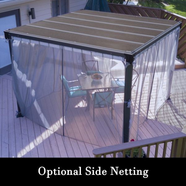 10x10 Palram Canopia Milano 3000 Garden Gazebo - image 4