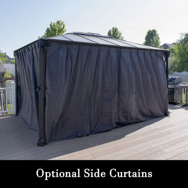 14x10 (4.3x3m) Palram Canopia Martinique 4300 Garden Gazebo - image 3