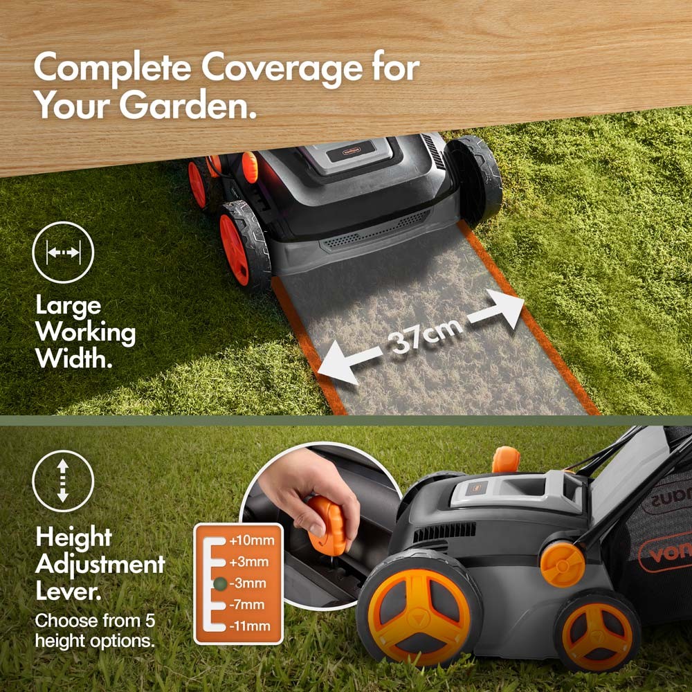 2-in-1 Scarifier & Aerator 1600W - image 2