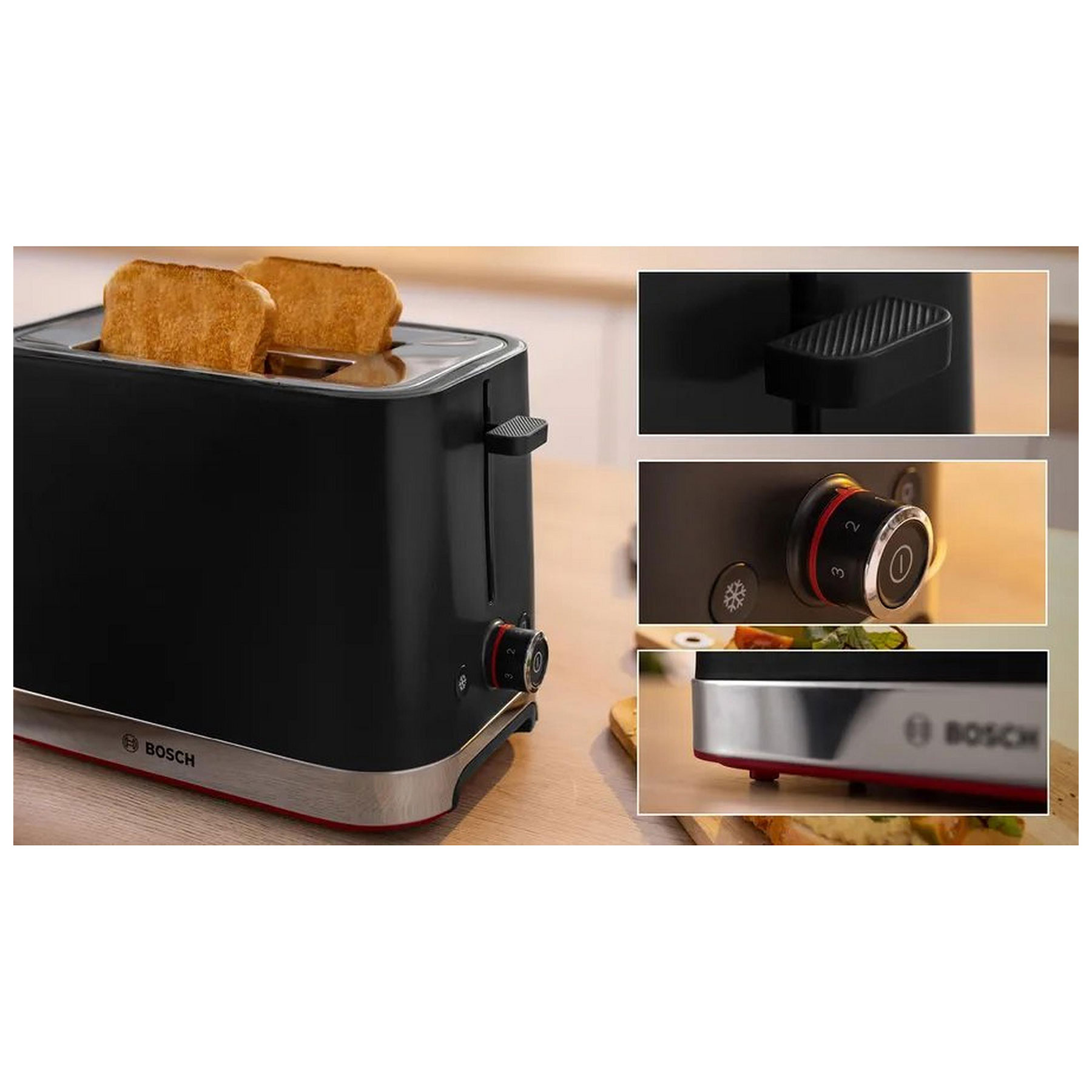 2 Slice Toaster - Black - image 3