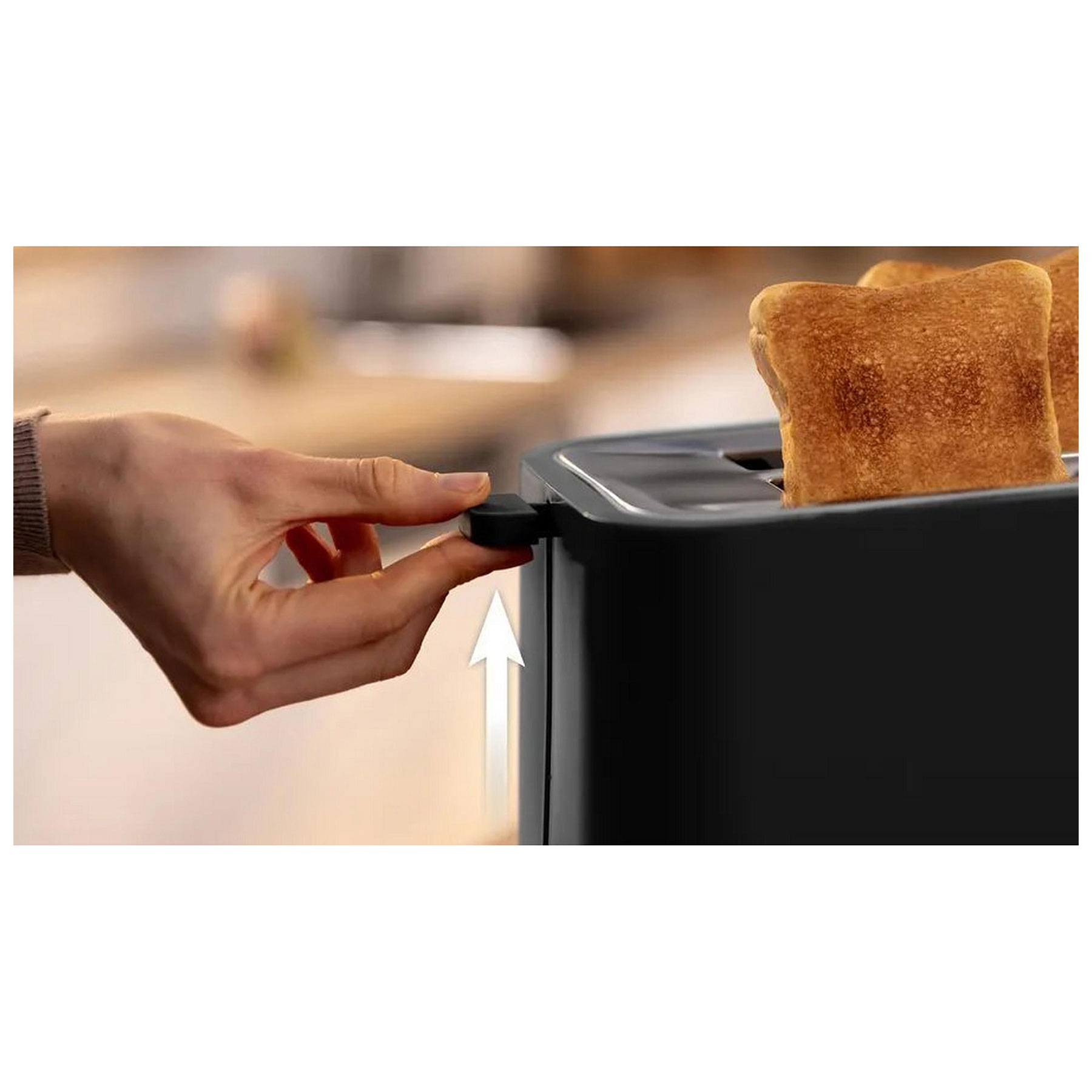 2 Slice Toaster - Black - image 5