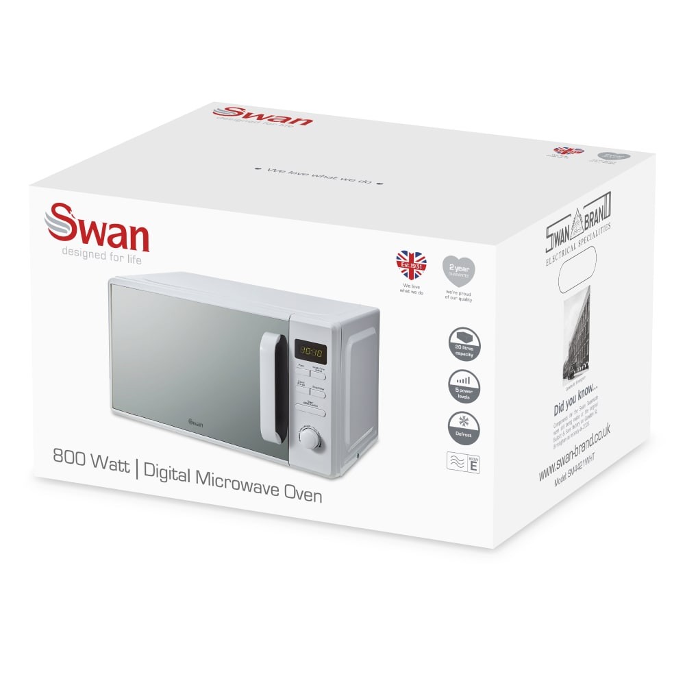 20 Litre 800W Digital Microwave - image 3