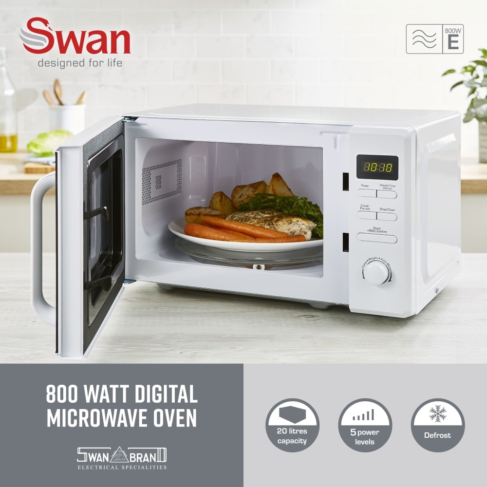 20 Litre 800W Digital Microwave - image 5