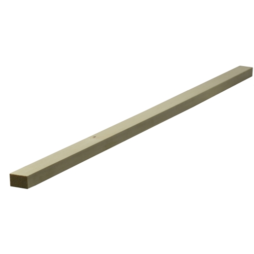 25mm x 38mm redwood planed square edge timber with a finished size of 20.5mm x 33mm, featuring a smooth surface and natural wood grain.