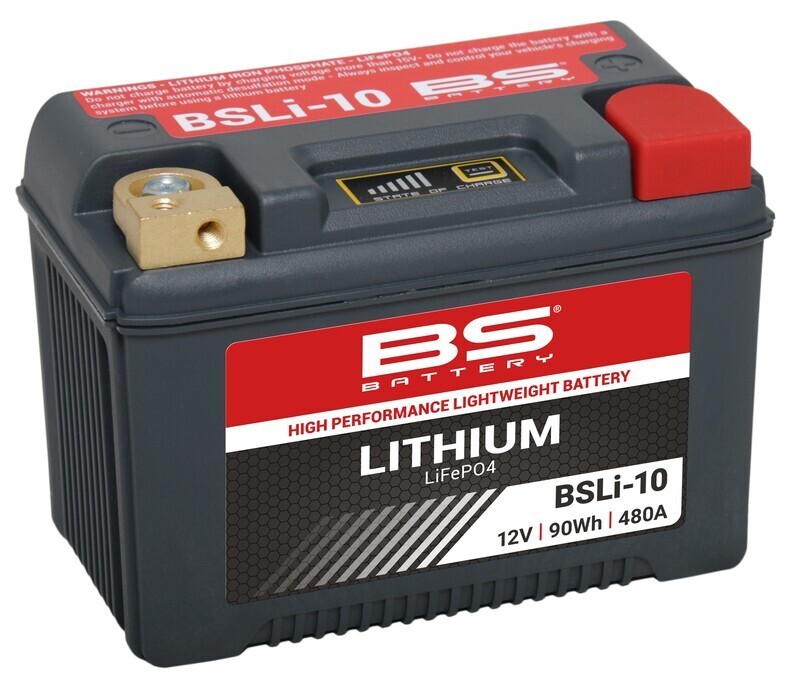 BS Battery 360118 - BS Battery Lithium LiFePO4 Battery for Polaris 440 LC - Black
