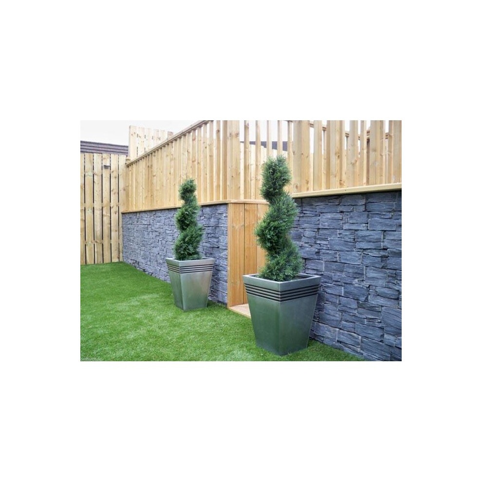 3ft Cedar Spiral Topiary Tree - image 2
