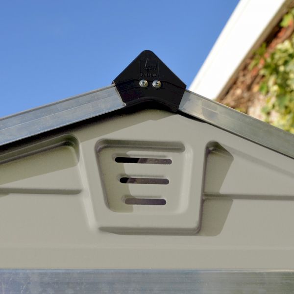 4' x 6' Palram Canopia Tan Skylight Plastic Shed (1.21m x 1.77m) - image 4