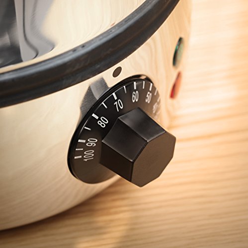 Swan 5 Litre Mulled Wine Urn features a stainless steel body, a black temperature dial with clear markings, and indicator lights for easy operation.