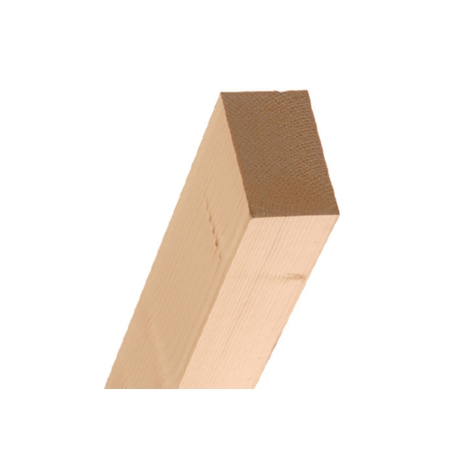 Redwood planed timber with dimensions 50mm x 75mm x 3.6m, featuring a smooth, light-colored surface and square edges, ideal for construction and woodworking projects.