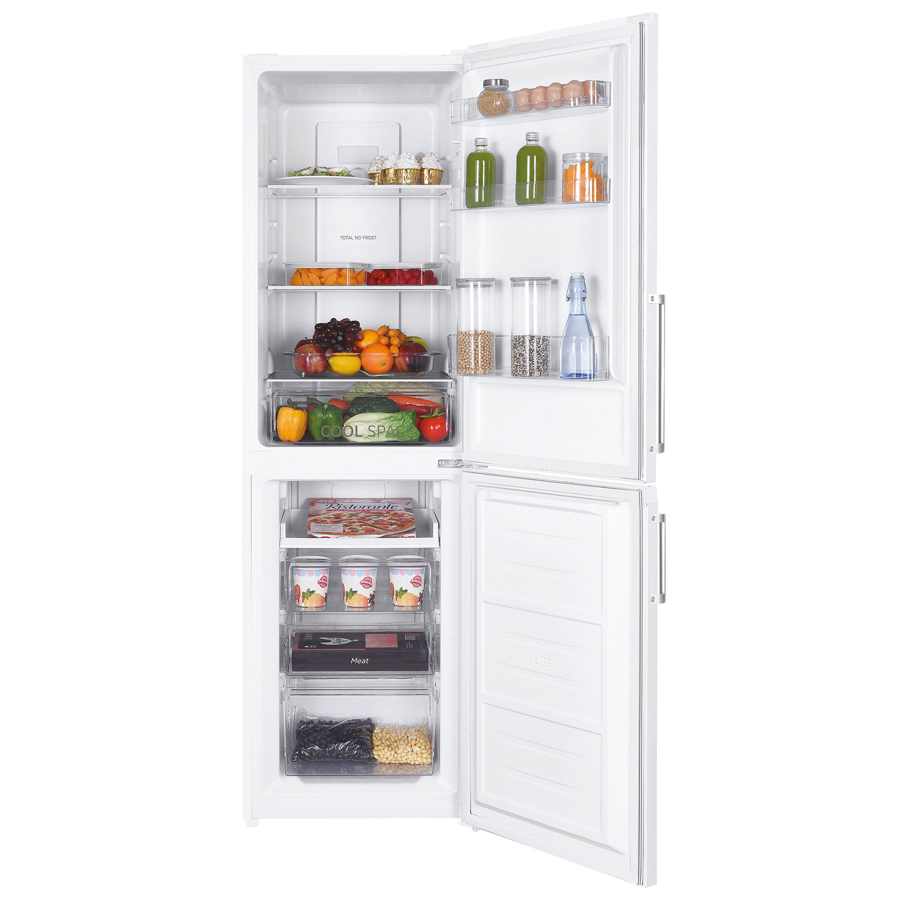54cm Fridge Freezer - White - image 4