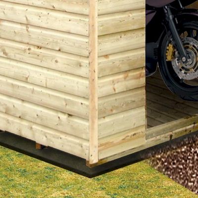 6' x 10' Shire Premium Security Apex Wooden Garden Shed (1.79m x 2.99m) - image 5
