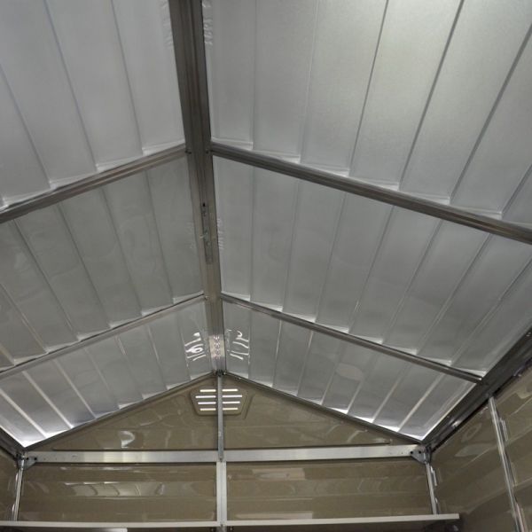 6' x 3' Palram Canopia Tan Skylight Plastic Shed (1.85m x 0.9m) - image 3