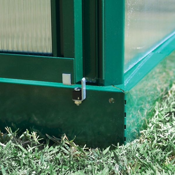 6' x 8' Palram Canopia Mythos Walk In Green Polycarbonate Greenhouse (1.85m x 2.47m) - image 3