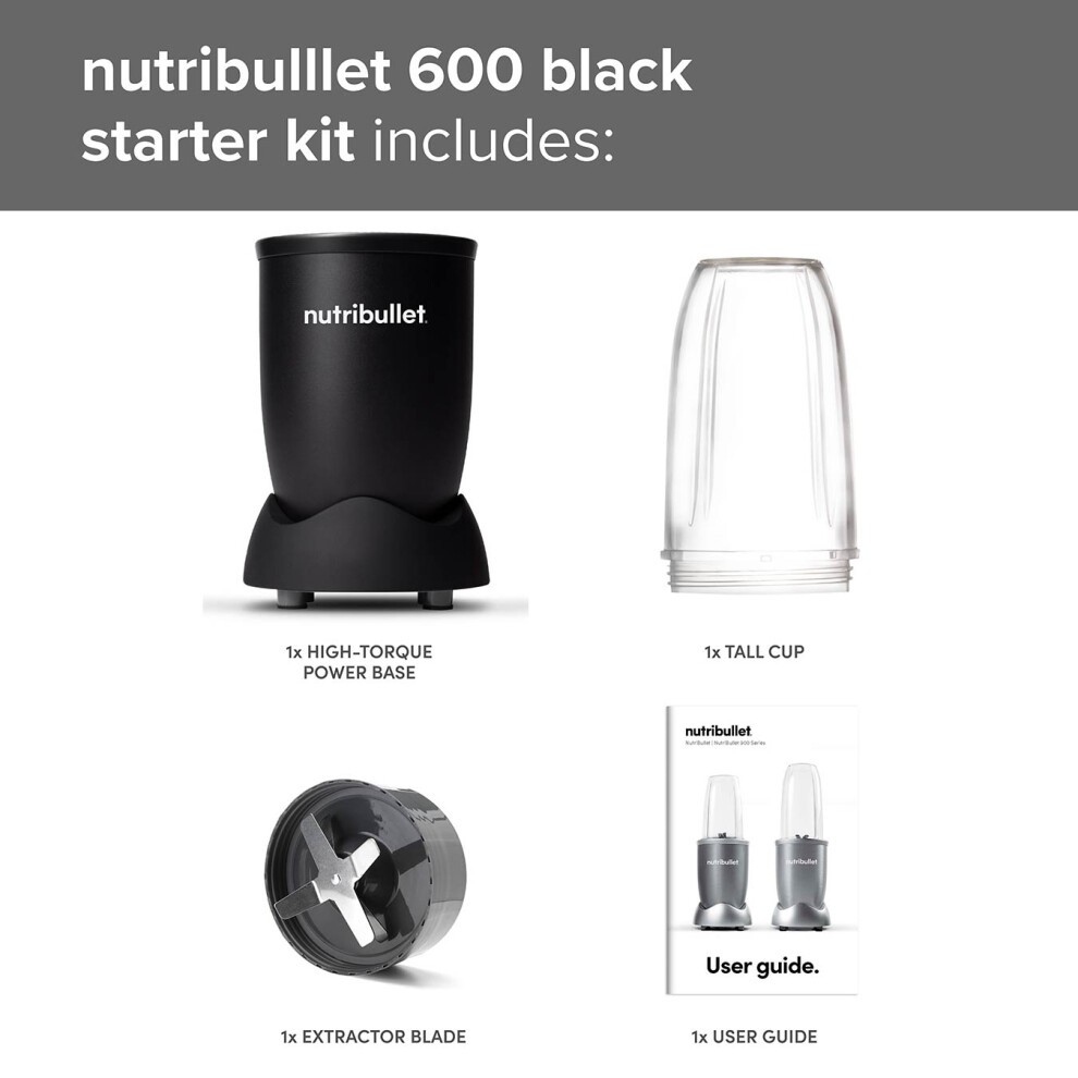600 Series Blender, Black - image 3