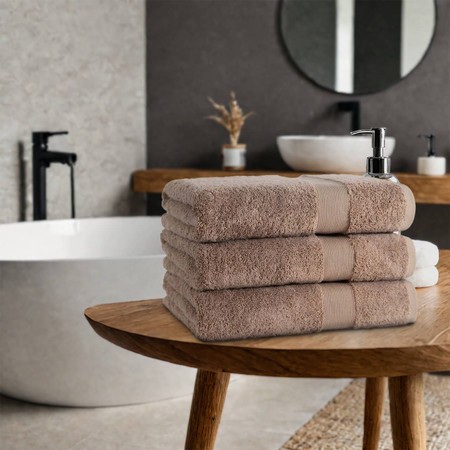The Towel Shop 600GSM Royal Egyptian Collection Bath Towels