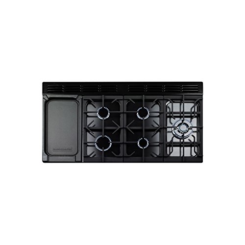 79790 CLASSIC Deluxe 110cm Dual Fuel Range Cooker, Cream/Chrome Trim - image 4