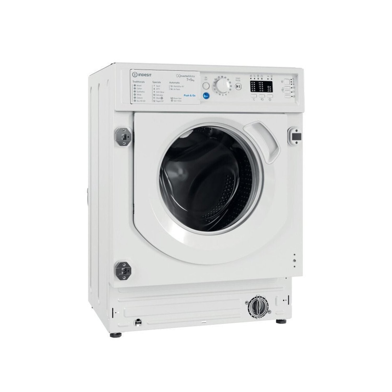 7kg/5kg 1400 Spin Washer Dryer - White - image 2