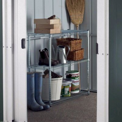 8' x 9' Yardmaster Green Metal Shed (2.42m x 2.80m) - image 4