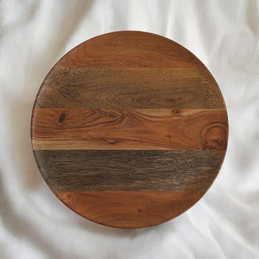 Acacia Home Wooden Serving Plate - image 3