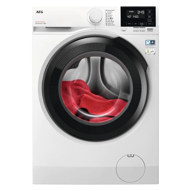 AEG AEG LFR71844B Series 7000 ProSteam 8Kg 1400 Spin Washing Machine White