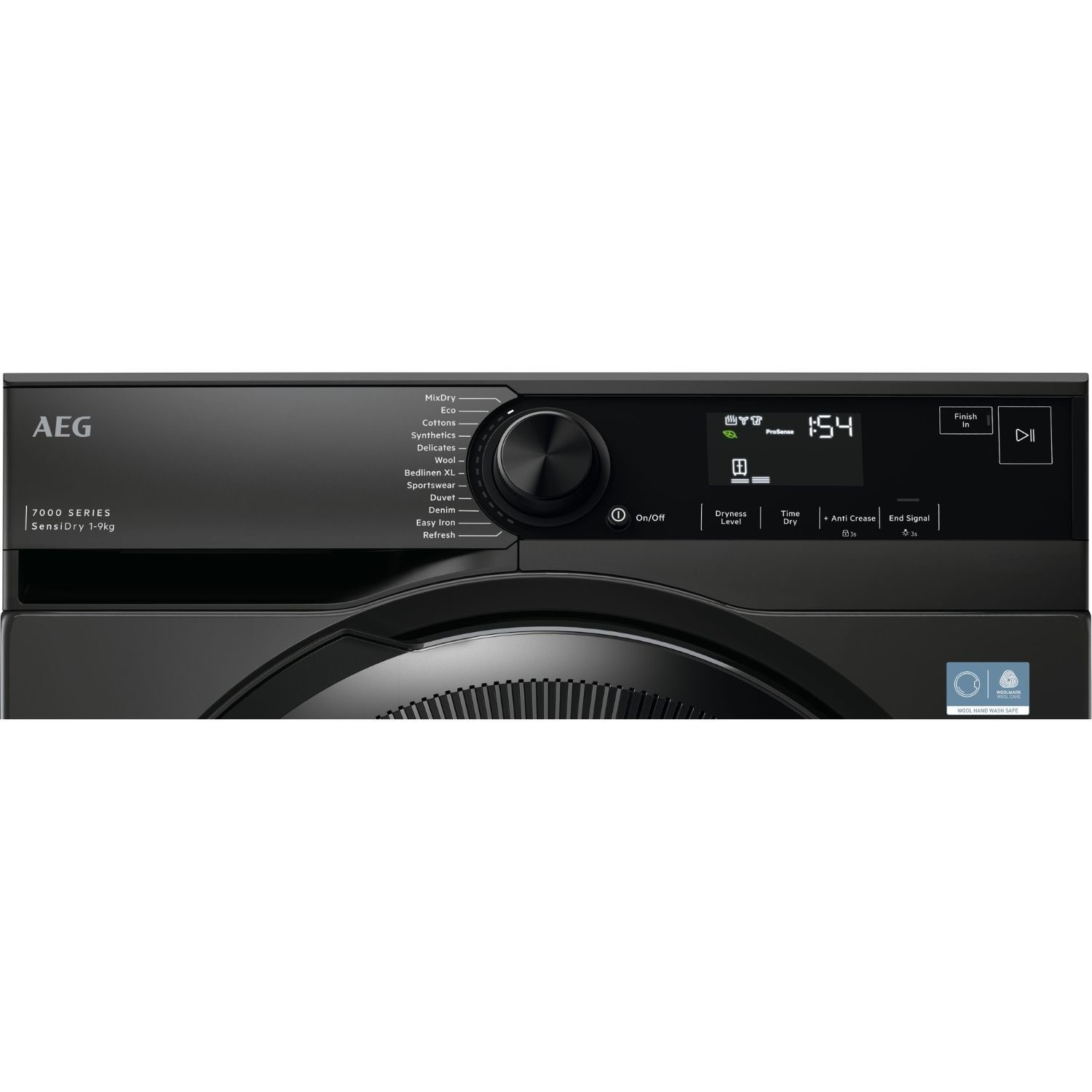 AEG TR749GU4B 7000 Series SensiDry® Anthracite 9KG Heat Pump Tumble Dryer - image 2