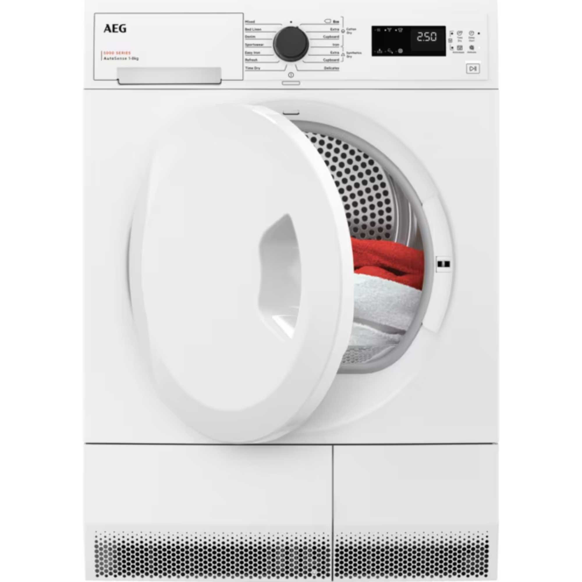 AEG TXC508B2B 5000 Series White 8KG Freestanding Condenser Tumble Dryer - image 2