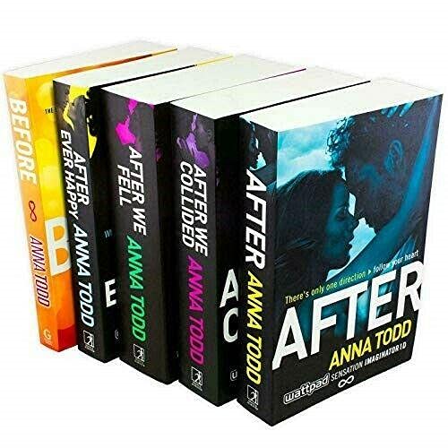 After Series Collection 5 Book Set By Anna Todd Including After After We Fell After We Collided Before After Ever Happy - image 2
