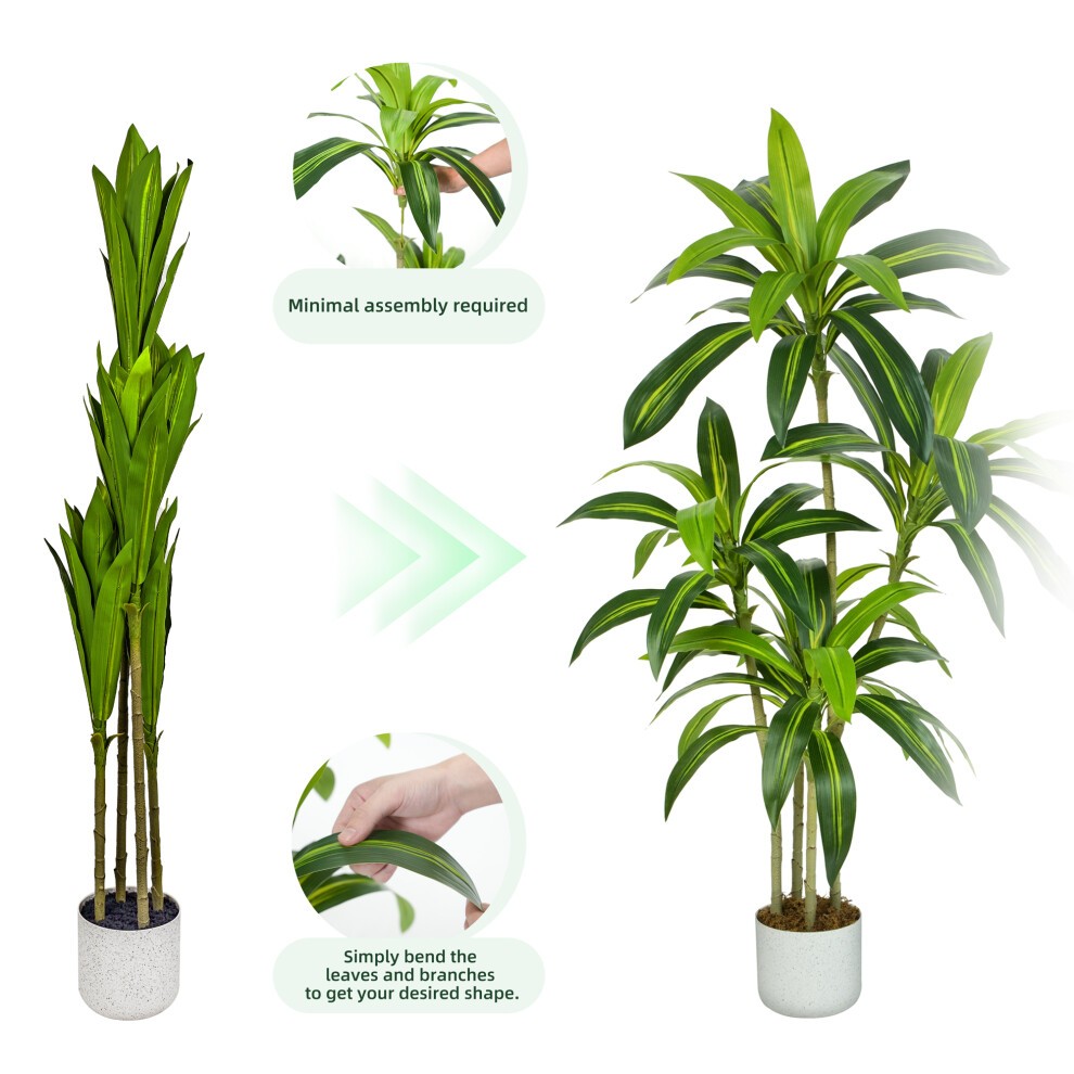 Agave Tree Indoor Artificial House Plant 120cm - image 4