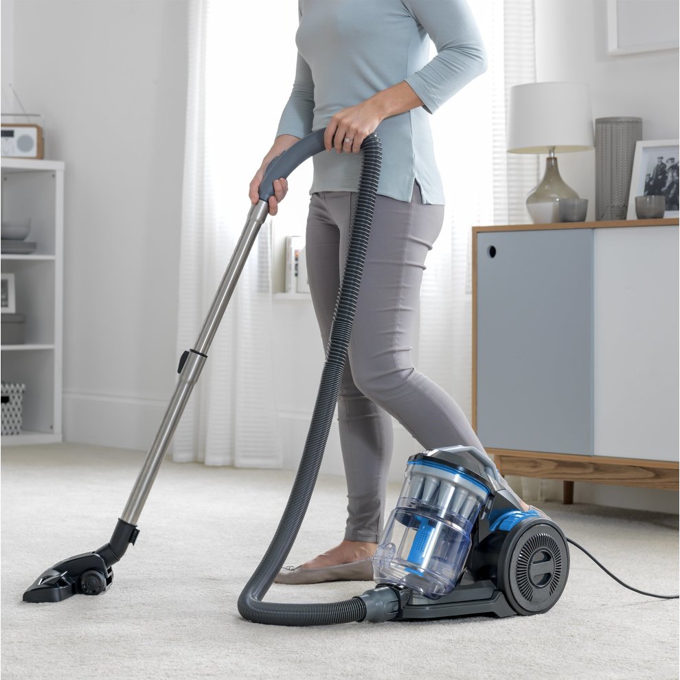 Air Stretch Pet Vacuum Cleaner - Grey & Blue - image 4