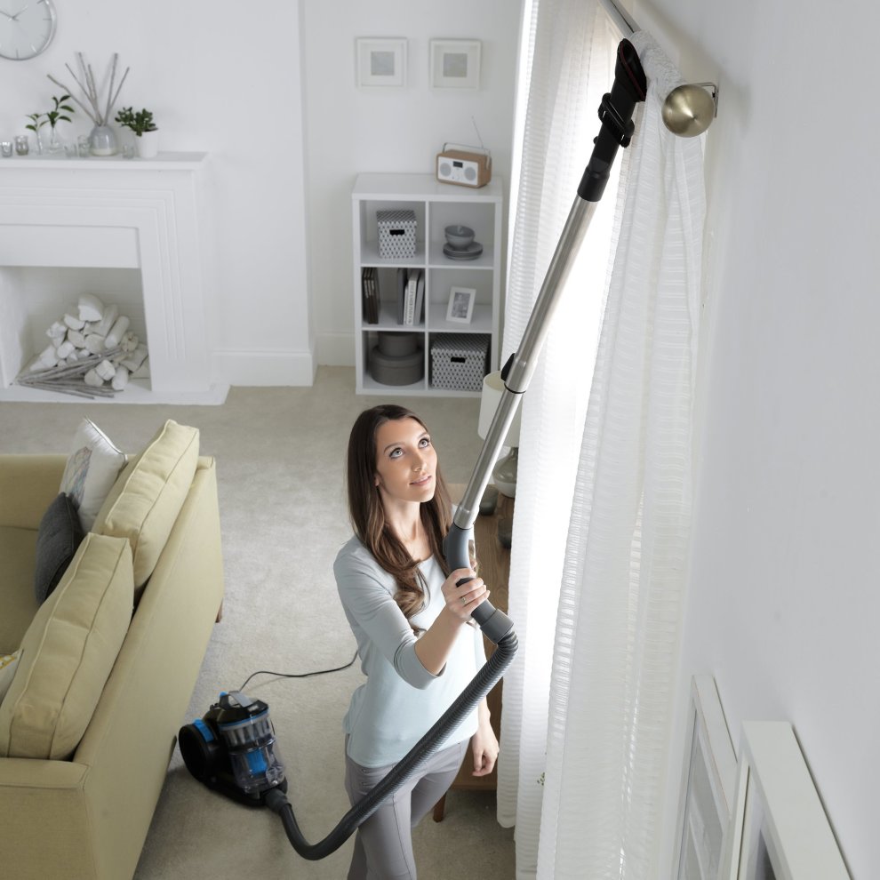Air Stretch Pet Vacuum Cleaner - Grey & Blue - image 5