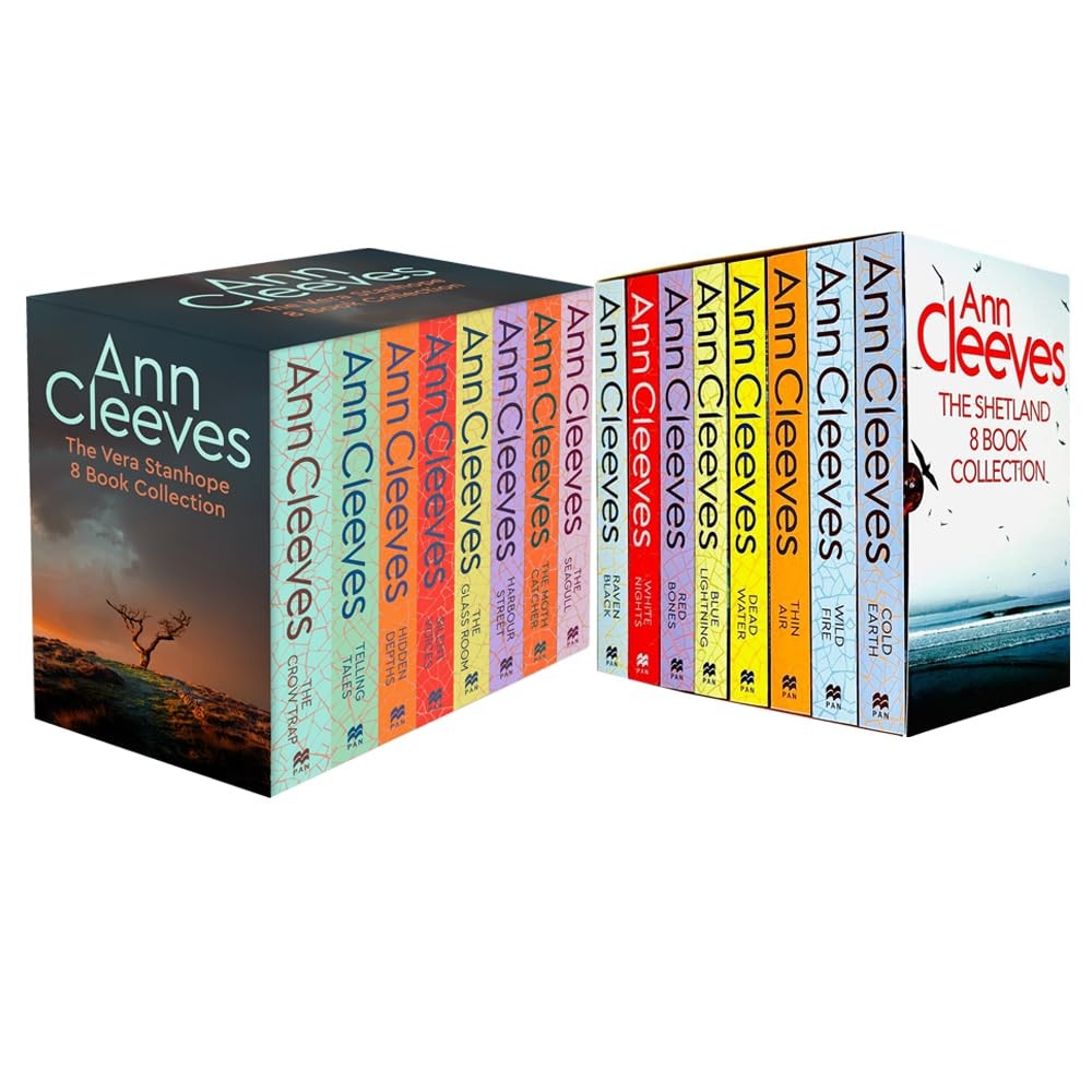 Ann Cleeves TV Shetland & Vera Series Collection 16 Books Set Paperback ( Telling Tales ) - image 4