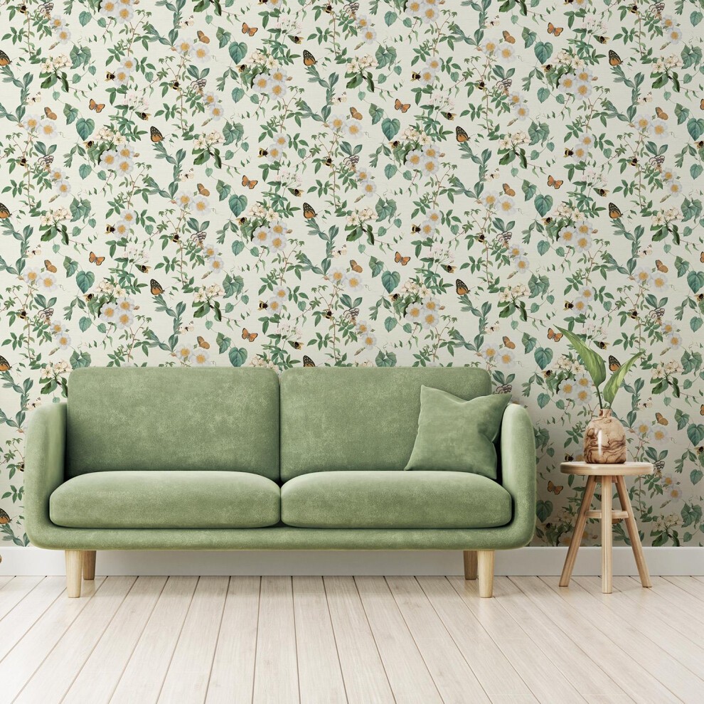Arthouse Natural Bumblebee Trail Wallpaper - image 3