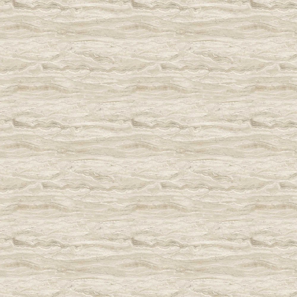 Textured wallpaper featuring a soft, mineral landscape design in neutral tones of beige and cream, with subtle wave patterns for a natural, elegant look.