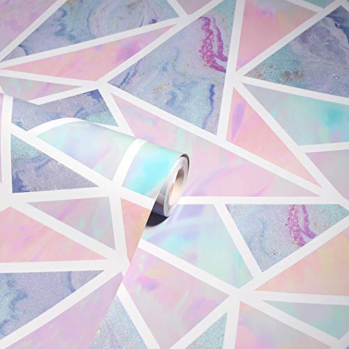 Arthouse Pastel Geometric Multicolour Wallpaper - image 2