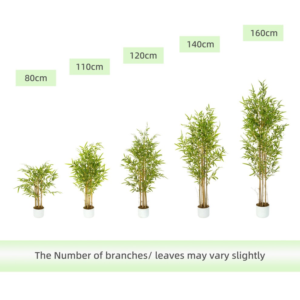 Bamboo Tree Indoor Artificial House Plant 160cm - image 4