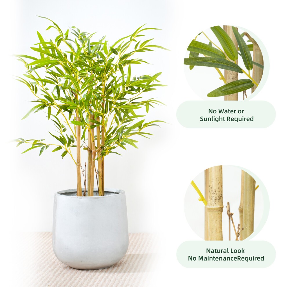 Bamboo Tree Indoor Artificial House Plant 160cm - image 5