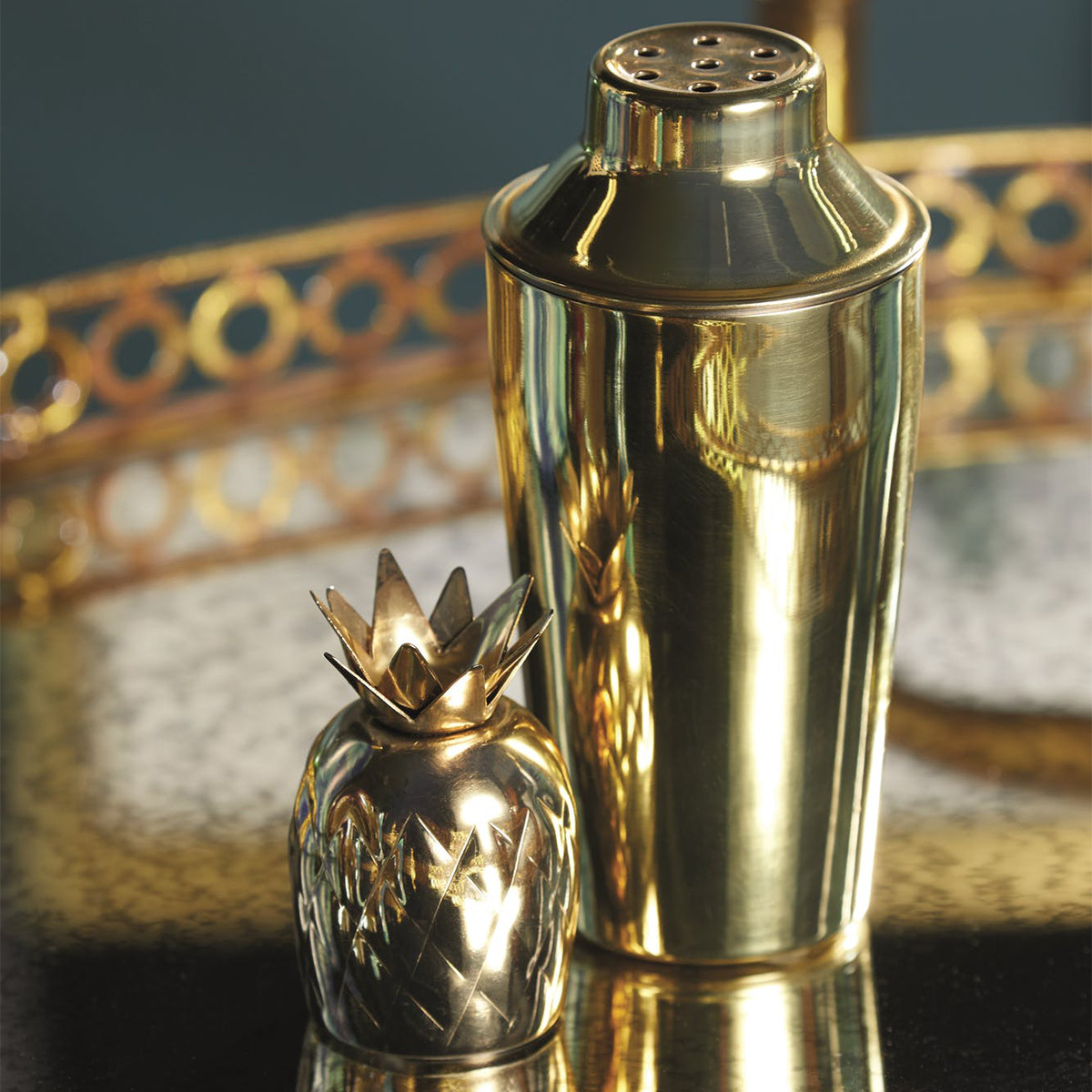 BarCraft Pineapple 325 ml Mini Pineapple Cocktail Shaker - image 2