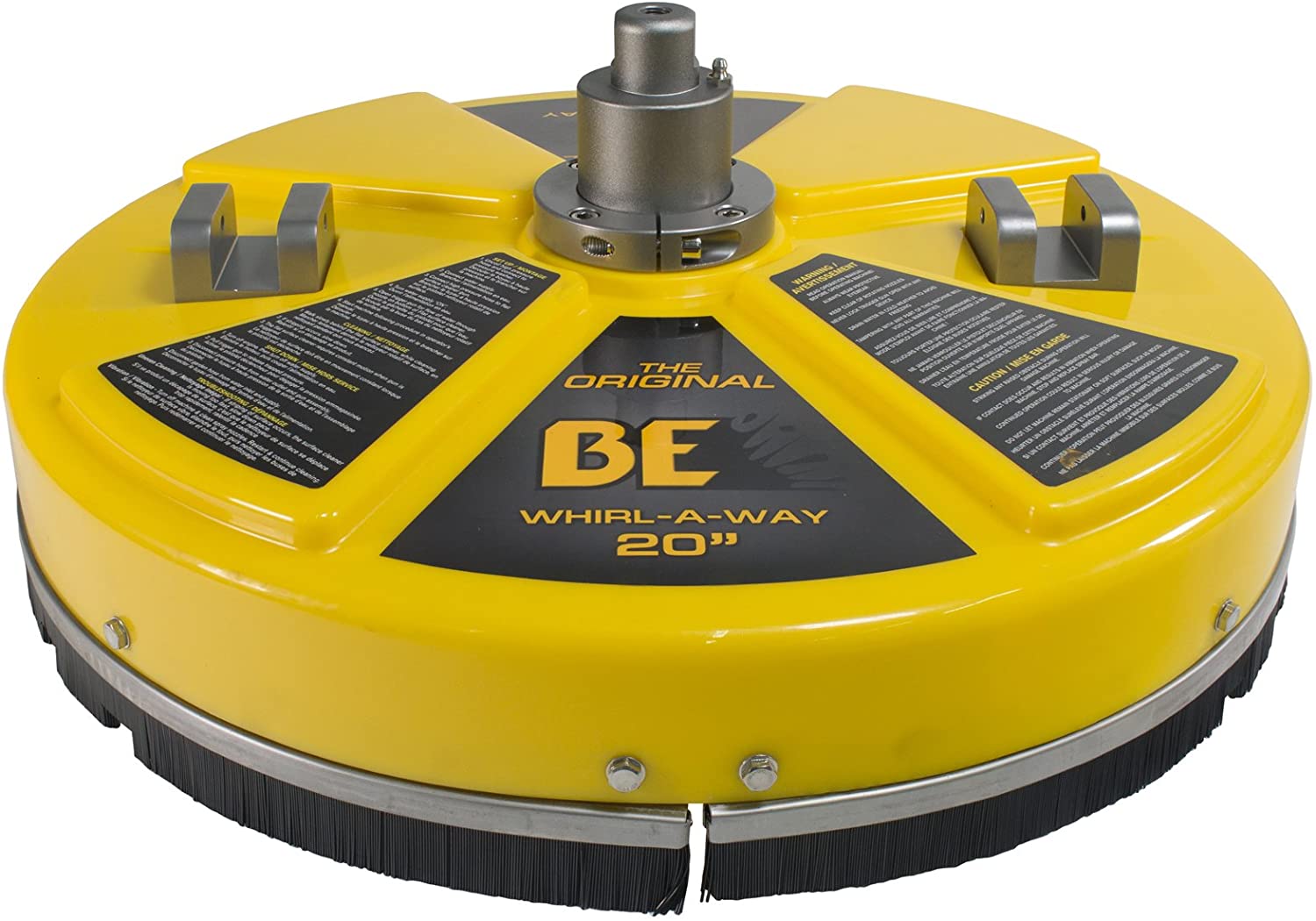 BE Pressure Whirl-A-Way 20" Stainless Steel Flat Surface Cleaner - image 2