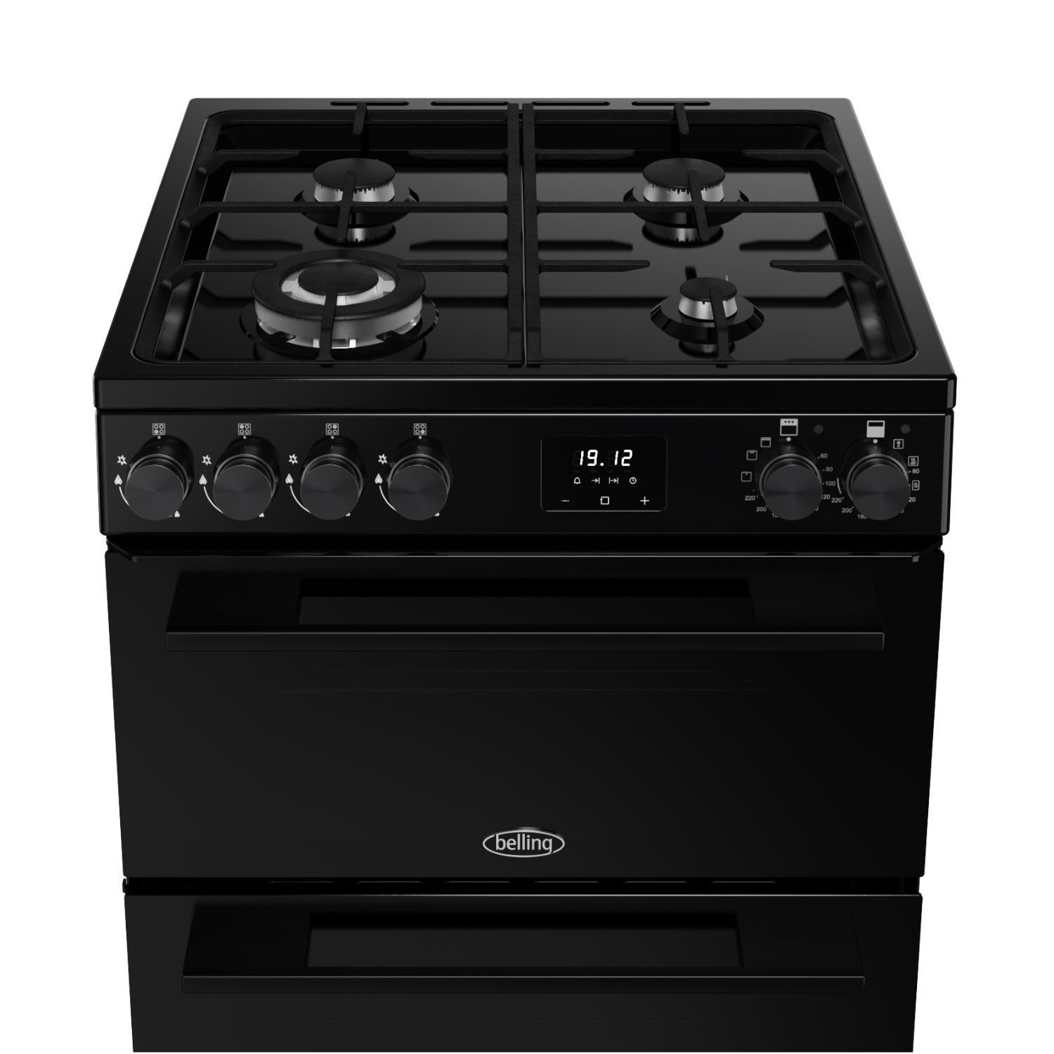 Belling Vision 444412047 60DF Dual Fuel Black Range Cooker - image 4